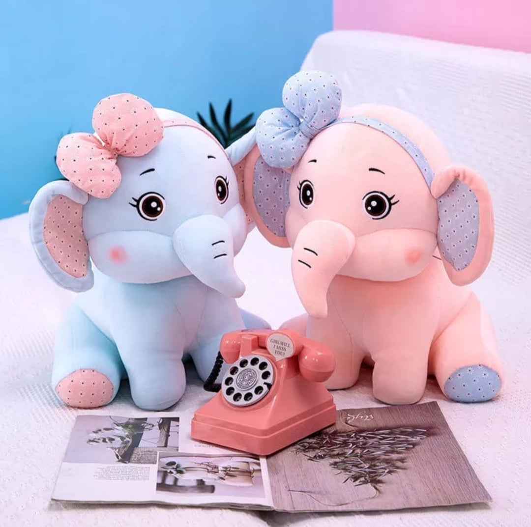 Elephant Plush Soft Teddy Bear Toy