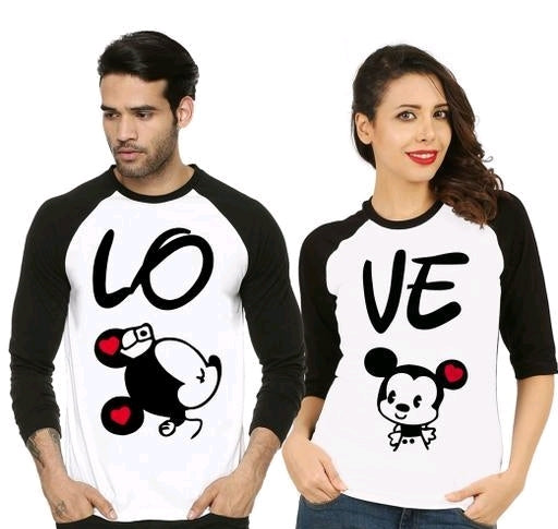 Cute Love T shirt for Couple