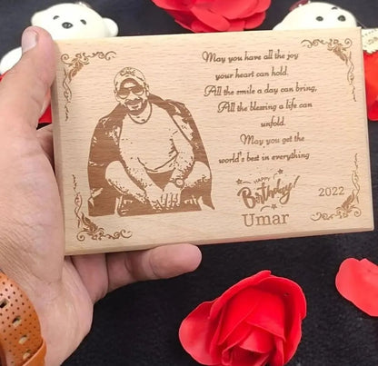 Personalized Wooden Engraving Gift 