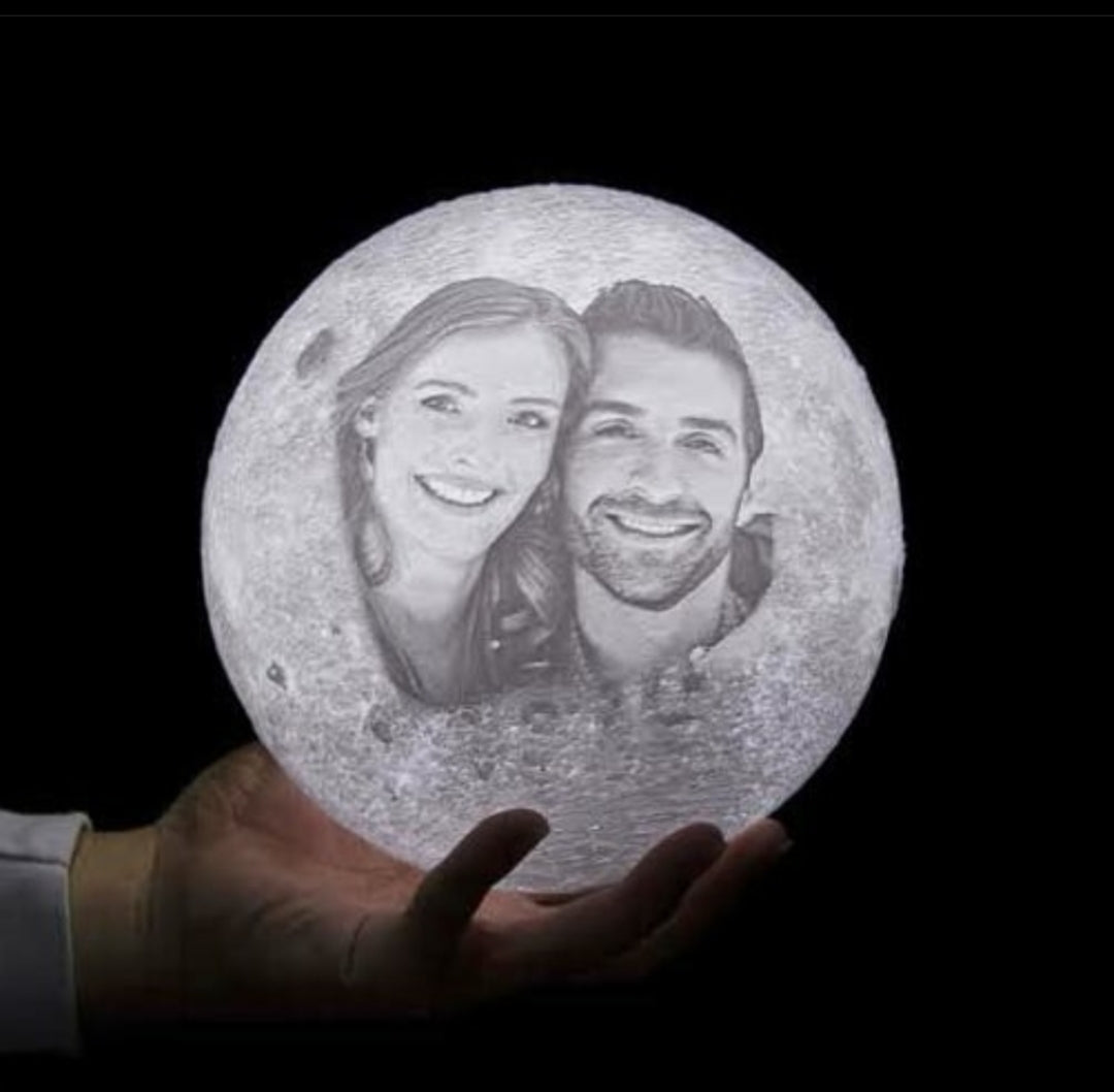 3d Moon Lamp Gift with Photo