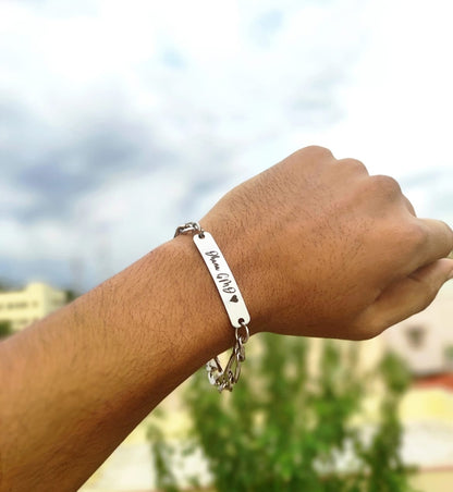 Personalized Bracelets for Men with Name Gift for Him Giftify