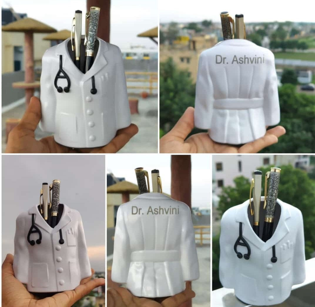 Doctor Pen Stand with Name