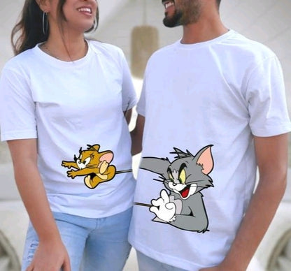 Tom and Jerry T shirt for Couples