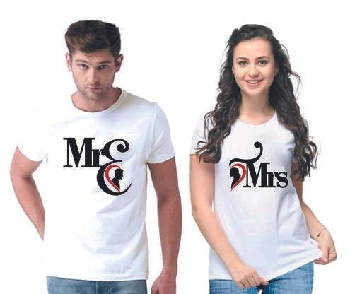 Mr and Mrs Couple T shirt