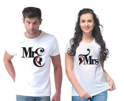 Mr and Mrs Couple T shirt