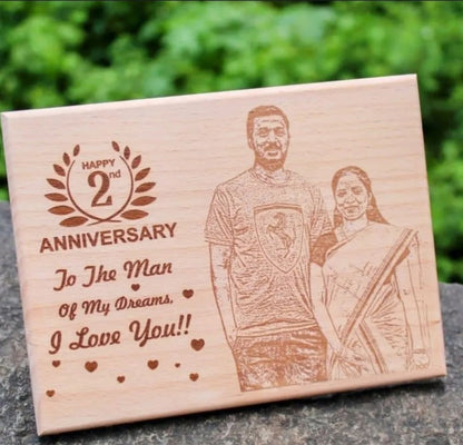 Personalized Wooden Engraving Gift 