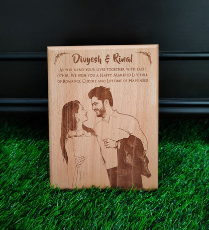 Personalized Wooden Engraving Gift 