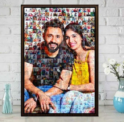 Customized Mosaic Photo Frame