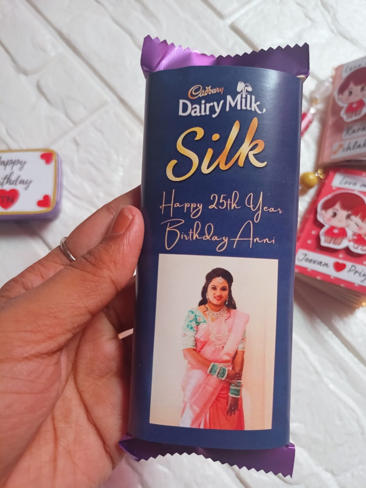 Customised Dairy Milk Chocolates