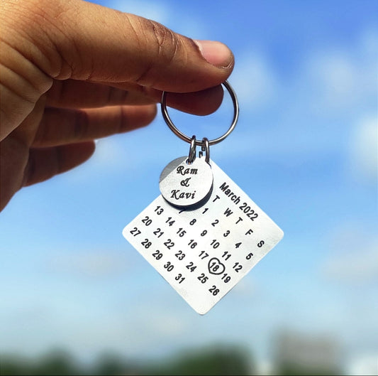 Calendar Keychain