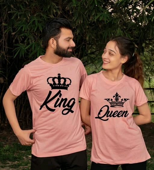 Buy King and Queen Couple T shirt Online